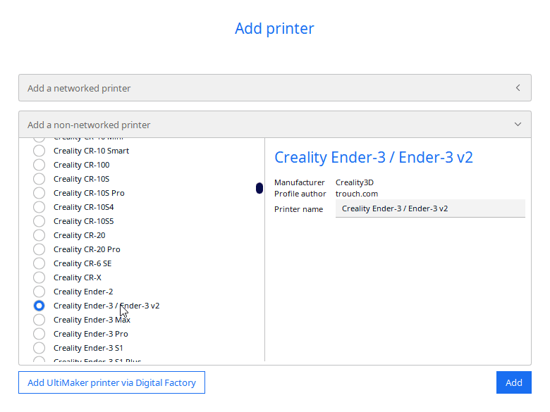 Ultimaker Cura 4 addenderprofile