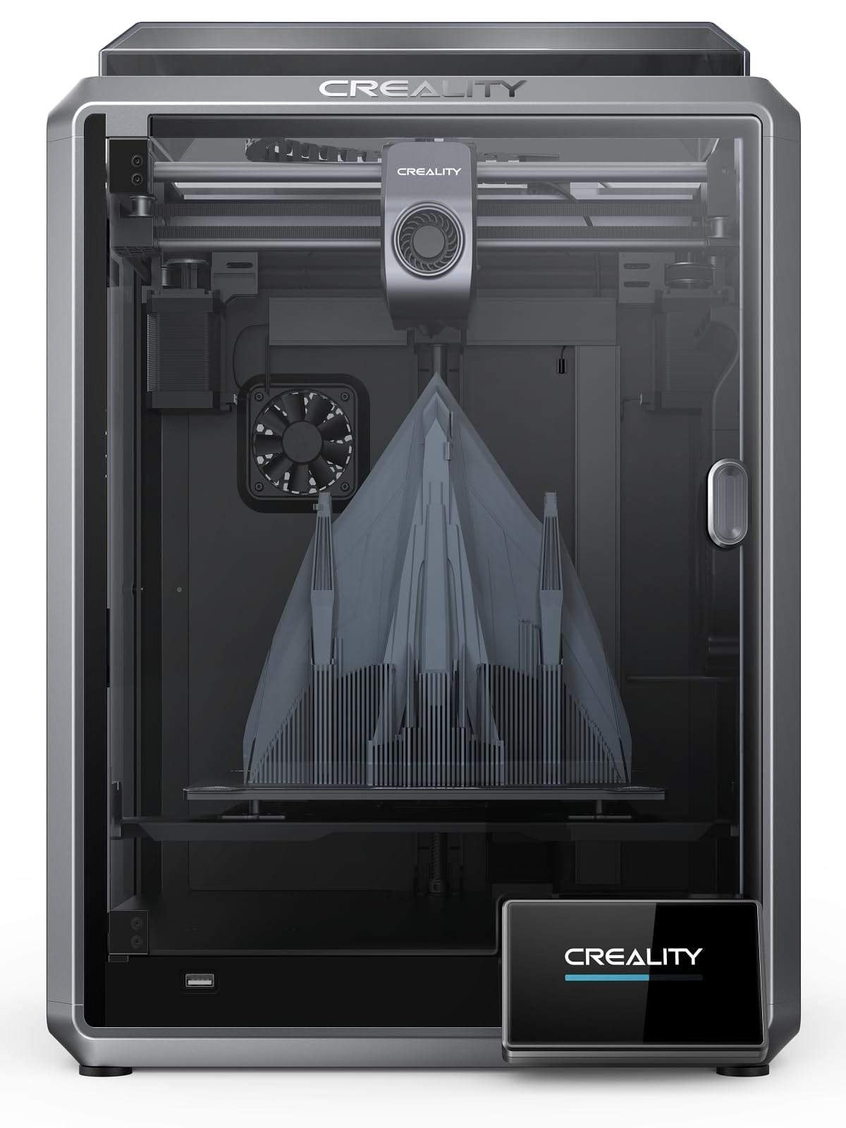 Creality 3D Printer, K1 SE Fully Assembled Auto Leveling 3D Printers for Kids and Beginners, 600mm/s Max High-Speed Printing, Core XY All Metal Structure, Larger Print Size 250x220x220mm 1 Creality 3D Printer, K1 SE Fully Assembled Auto Leveling 3D Printers for Kids and Beginners, 600mm/s Max High-Speed Printing, Core XY All Metal Structure, Larger Print Size 250x220x220mm