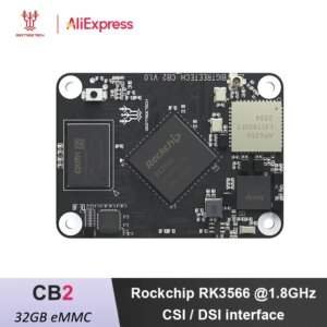 BIGTREETECH CB2 Core Board Rockchip RK3566 32GB eMMC 3D Motherboard for Klipper M8P PI4B 3d Printer Upgrade VS Raspberry Pi CM4