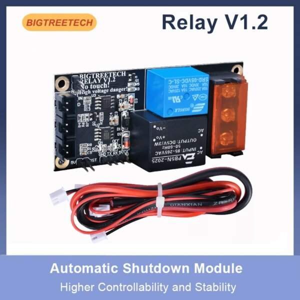 Bigtreetech Relay V1.2 Module Automatic Shutdown Module After Printing To BIQU Thunder For CR10 Printer Reprap 3D Printer Parts