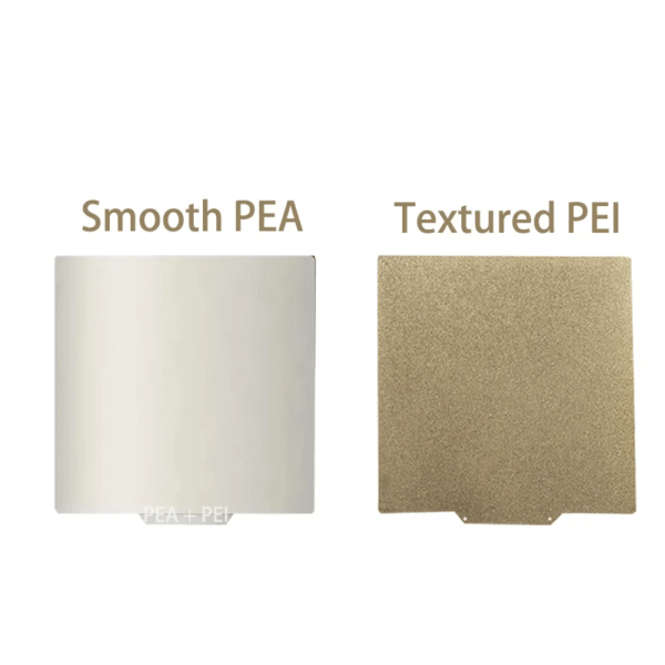 ENERGETIC 210x210mm KP3S Pro PEI Sheet Double Side Textured PEI And Smooth Specular PEA Spring Steel Build Plate Magnetic Bed
