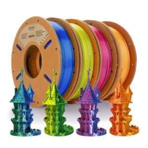 ERYONE 200g Dual Colors Silk PLA Filament For FDM 3D Printer 1.75mm ±0.03 High Quality New arrival Impresora 3D Printting