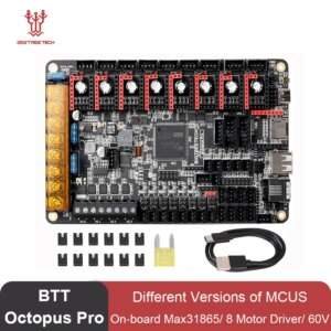 BIGTREETECH Octopus Pro 3D Printer Motherboard 60V 8-axis Support TMC5160 Pro TMC2209 for Ender3 VORON 2.4 3D Control Board