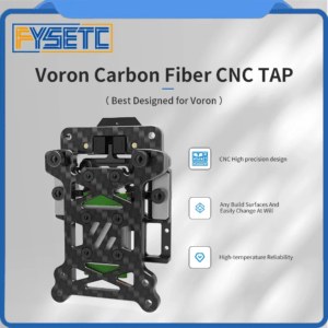 FYSETC Voron CNC Carbon Fiber TAP High temperature resistance and Light Weight Voron TAP Support 5V/24V for Voron 2.4 Trident