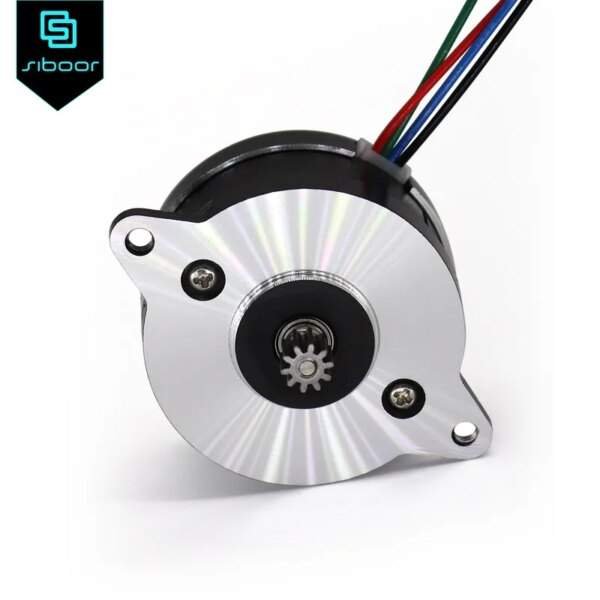 Direct Dual Drive Extruder Step Motor NEMA14 36mm Round Pancake Motor Class H Temperature Resistance DC 1.88A for Voron 0.1 0.2