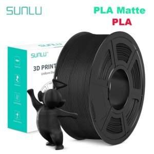 SUNLU 1Roll PLA/PLA Matte/Clear Filament 1.75mm 1kg Spool (2.2lbs) Neatly Wound Filament Fit Most FDM Printer