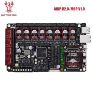BIGTREETECH Manta M8P V2.0 Motherboard STM32H723ZE 32bit for Klipper Raspberry Pi For Voron V0 Ender 3 3D Printer Control Board