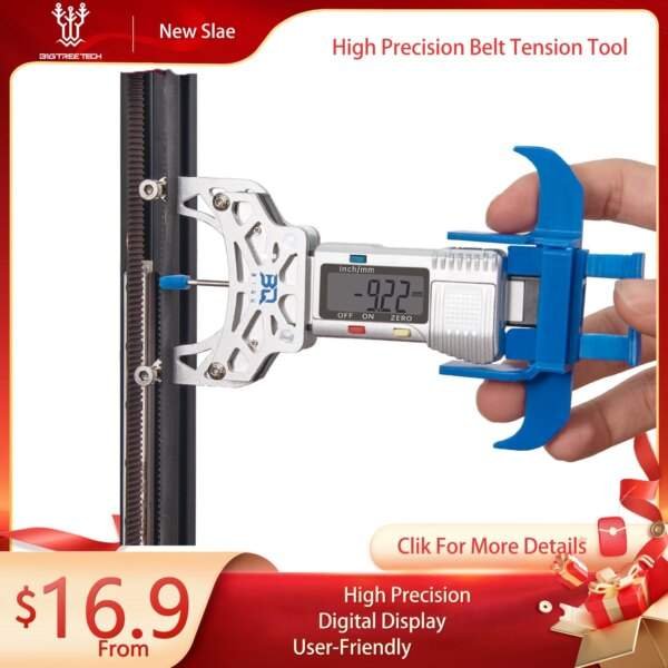 BTT Belt Elastic Tensiometer Accurate Synchronous Belt Tension Gauge Tester Detection Measurement for Voron VZBOT 3D Printers