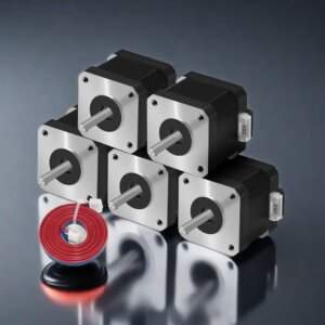 42 Step Motor 1PCS 5pcs  Nema17 Stepper Motor 17HS4401S 1.5A Nema 17 42BYGH 17HS4401 4 Lead for 3D Printer XYZ CNC Engraver