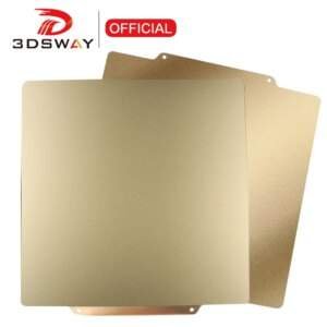 3DSWAY Double Side PEI film Smooth Flexble Build Plate Surface Platform Textured Steel Sheet For Bambu X1 Voron 3D Printer Parts