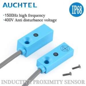 AUCHTEL IP68 4mm Small ABS Shell Non-flush Inductive Proximity Detection Switch Sensor LBE-04 for PLC NPN/PNP DC 12V 24V