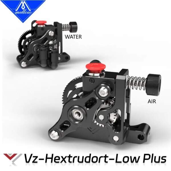Mellow 60T 12MM Gear All Metal CNC Vz-Hextrudort-Low/WC Plus Extruder For VzBoT 330 VZ235 HevORT Voron 3D Printer