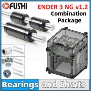 Ender 3 NG v1.2 3D Printer Linear Motion Bearings and Shafts Pack