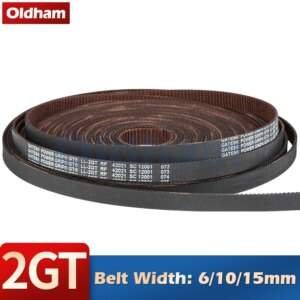 Gates 2GT belt LL-2GT-6RF synchronous belt Timing belt Width 6MM 10MM 15MM wear GT2 resistant for Ender3 cr10 Anet 3D Printer