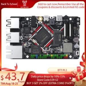 BIGTREETECH BTT PI 2 RK3566 Quad-core RAM 2GB ROM 32GB 2.4G WiFi 40Pin GPIO VS Raspberry PI For Klipper 3D Printer Parts DIY