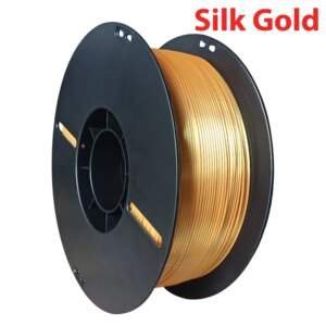 Silk PLA Gold 3D Printer Filament 1.75mm 250g/500g/1Kg Filaments Silky Shine 3D Pen Printing Materials Shiny Metallic Like Feel