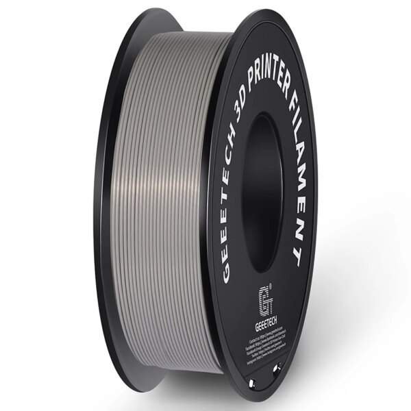 Geeetech 1kg PLA & PETG 3D Printer Filament - Tangle-Free 1.75mm, Black & White, Vacuum Sealed for High-Quality Prints
