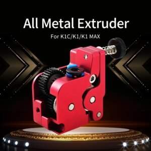 Upgrade Double Gear K1C All Metal Extruder For K1 Max/K1 3d printer Extruder POM Gear 1.75mm Filament No Motor
