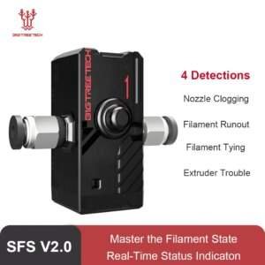 BIGTREETECH Smart Filament Sensor Filament V2.0 BTT SFS V2.0 Break Detection Module for Ender 3 Voron V2.4 FDM 3D printers Parts